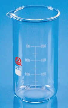 Aldrich&#174; Essentials beaker, Berzelius tall form, capacity 25&#160;mL, volume 5-15&#160;mL