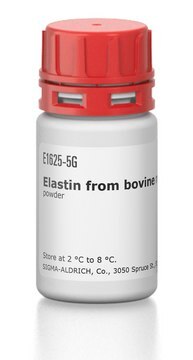 Elastin from bovine neck ligament powder