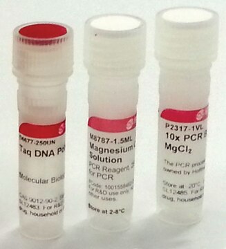 Taq DNA Polymerase from Thermus aquaticus with 10× PCR reaction buffer without MgCl2