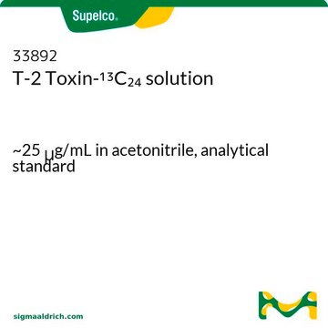 T-2 Toxin-13C24 -Lösung ~25&#160;&#956;g/mL in acetonitrile, analytical standard