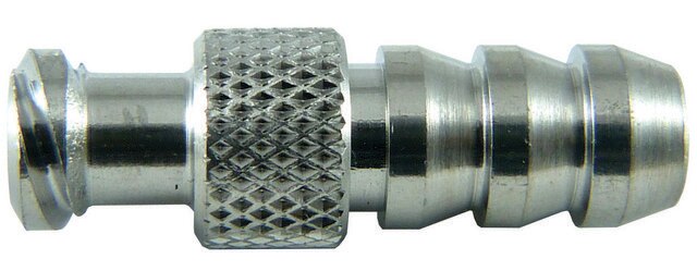 Luer-to-Tubing Connector Micro-Mate&#174; female Luer to hose end for 1/4 in. to 5/16 in. I.D. tubing, 316 stainless steel