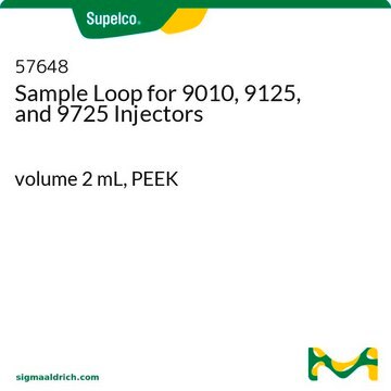 Probenschleife für Einspritzvorrichtungen 9010, 9125 und 9725 volume 2&#160;mL, PEEK