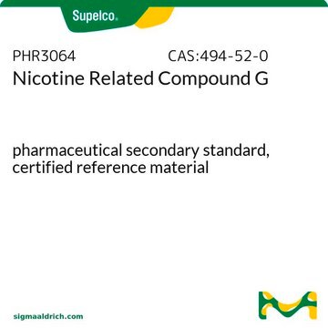 Nikotin-verwandte Verbindung G pharmaceutical secondary standard, certified reference material