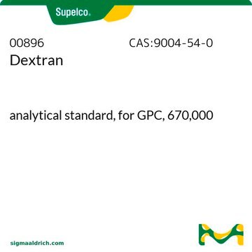 Dextran analytical standard, for GPC, 670,000