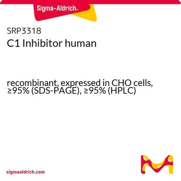 C1 Inhibitor human recombinant, expressed in CHO cells, &#8805;95% (SDS-PAGE), &#8805;95% (HPLC)