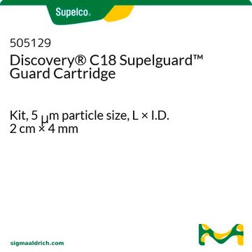 Discovery&#174; C18 Supelguard&#8482; Guard Cartridge Kit, 5&#160;&#956;m particle size, L × I.D. 2&#160;cm × 4&#160;mm