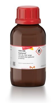 Sephacryl&#174; 400-HR, MW range 20-8000&#160;kDa (globular proteins)