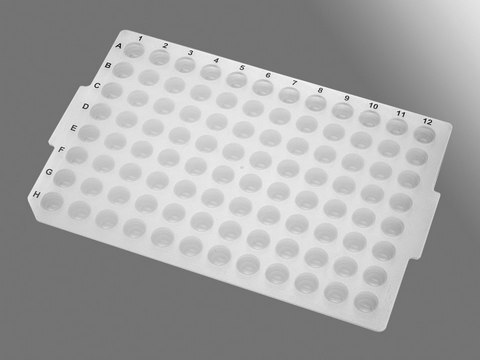 Silicone sealing mat for minitubes, pierceable, 96 Elisa and storage plates, and 750 &#956;L 96 well plates pkg of 5x10mats/cs