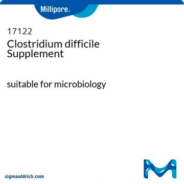 Clostridium difficile-Zusatz suitable for microbiology