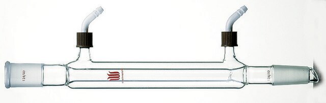 Synthware&#8482; water jacketed distillation column with removable hose connections joint: ST/NS 24/40, jacket H 200&#160;mm