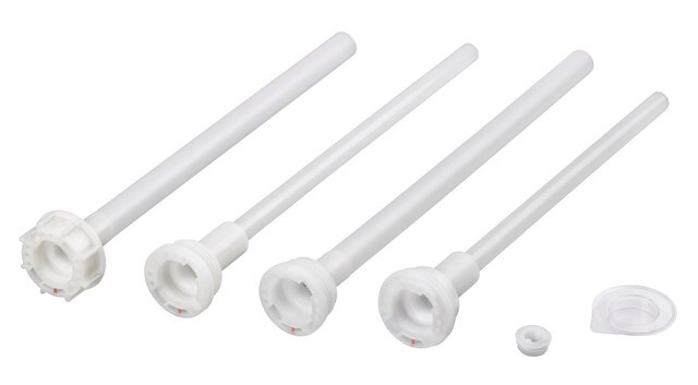 Dip tube (PE) for acids and bases in 200L PE-drums