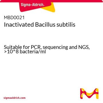 Inactivated Bacillus subtilis Suitable for PCR, sequencing and NGS, &gt;10^8 bacteria/ml