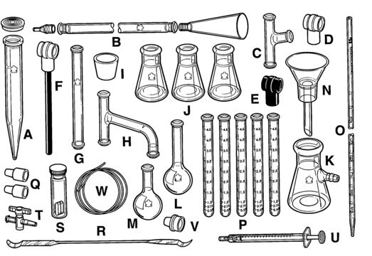 Kontes&#174; Williamson microscale glassware kit Standard kit A