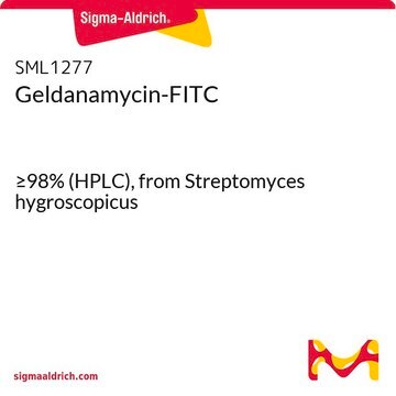 Geldanamycin-FITC &#8805;98% (HPLC), from Streptomyces hygroscopicus