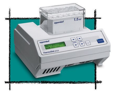 Eppendorf&#174; ThermoStat Plus w/o interchangeable block, AC/DC input 100 / 240&#160;V AC, 50-60&#160;Hz