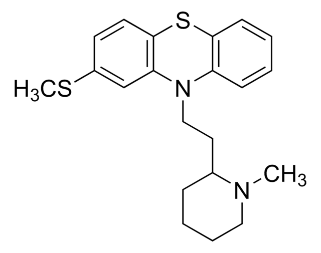 Thioridazine solution 1.0&#160;mg/mL in methanol, ampule of 1&#160;mL, certified reference material, Cerilliant&#174;