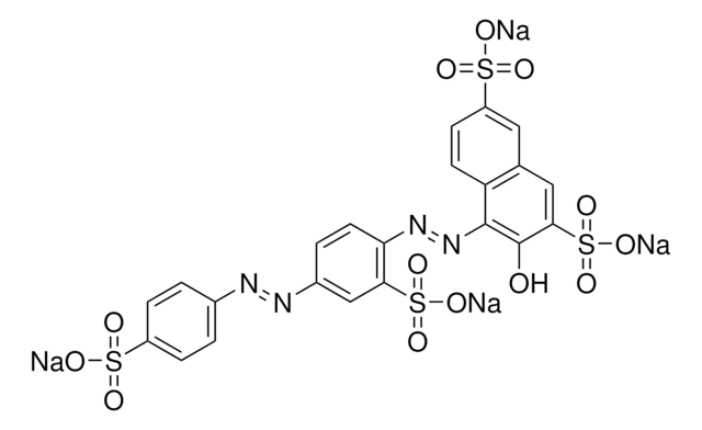 Ponceau S -Lösung BioReagent, suitable (for use in cellulose acetate electrophoresis), 0.1&#160;% (w/v) in 5% acetic acid