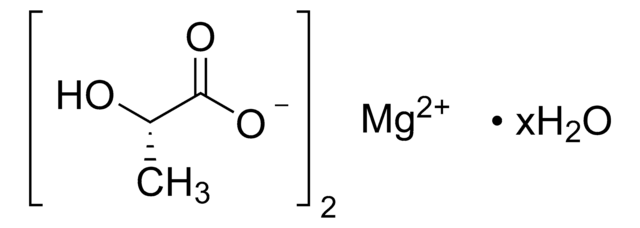 Magnesium-L-lactat Hydrat &#8805;95.0% (calc. based on dry substance, KT), ~2&#160;mol/mol water