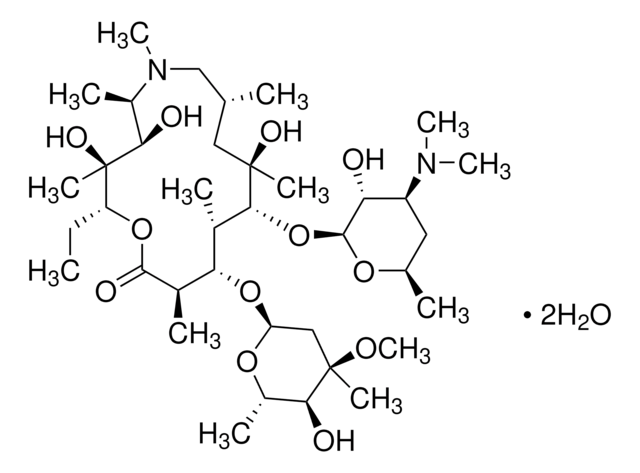 Azithromycin Pharmaceutical Secondary Standard; Certified Reference Material