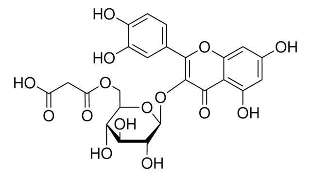 Quercetin-3-O-(6&#8243;-O-malonyl)-&#946;-D-glucosid &#8805;85% (HPLC)