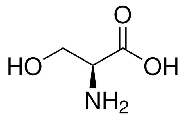 L-Serin from non-animal source, meets EP, USP testing specifications, suitable for cell culture, 98.5-101.0%