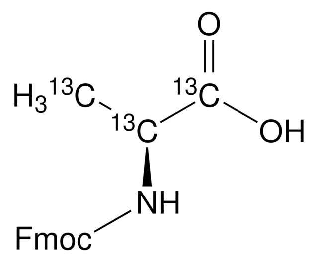 Fmoc-Ala-OH-13C3 99 atom % 13C, 99% (CP)