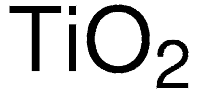 Titan(IV)-oxid nanopowder, 21&#160;nm primary particle size (TEM), &#8805;99.5% trace metals basis