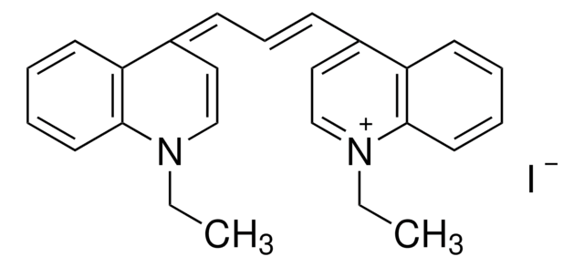 1,1&#8242;-Diethyl-4,4&#8242;-carbocyanine iodide 96%