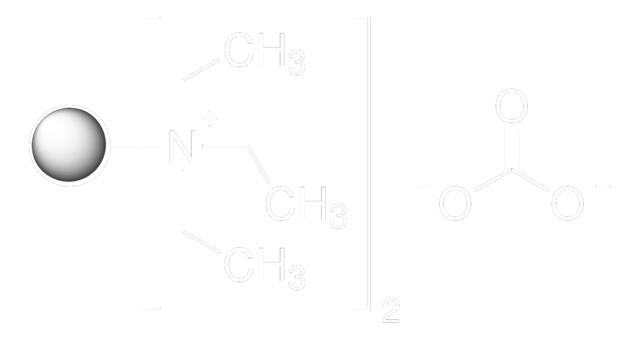 Tetraalkylammoniumcarbonat, polymergebunden macroporous, 40-90&#160;mesh, extent of labeling: 2.5-3.5&#160;mmol/g loading