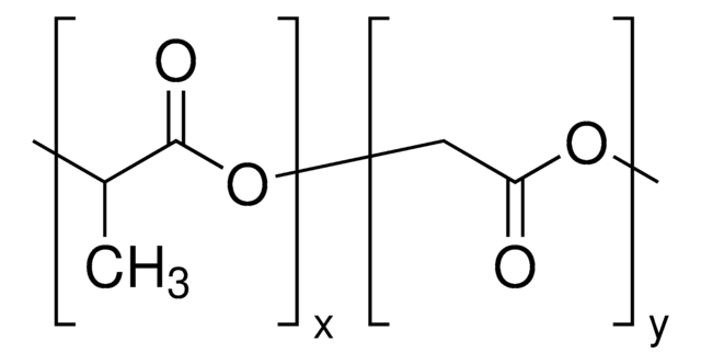 Resomer&#174; RG 752 H, Poly(D,L-lactide-co-glycolide) acid terminated, lactide:glycolide 75:25, Mw 4,000-15,000