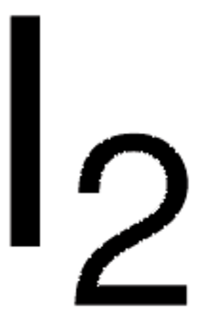 Iodine puriss., &#8805;99.5% (RT), particles (round)