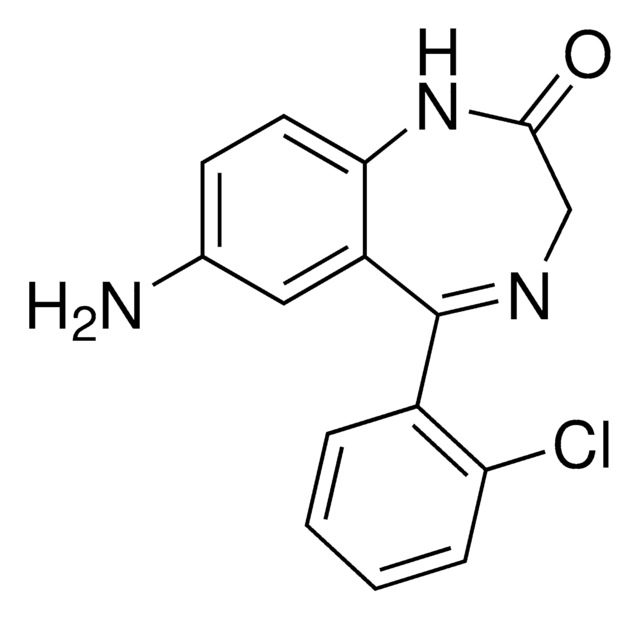 7-Aminoclonazepam -Lösung 100&#160;&#956;g/mL in acetonitrile, ampule of 1&#160;mL, certified reference material, Cerilliant&#174;