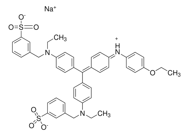 Coomassie Brilliant blue R 250 (C.I. 42660) for electrophoresis Trademark of Imperial Chemical Industries PLC