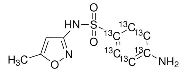 Sulfamethoxazol-(phenyl-13C6) VETRANAL&#174;, analytical standard