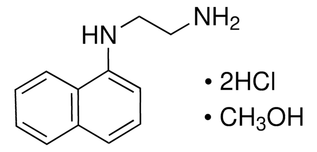 N-(1-Naphthyl)-ethylendiamin -dihydrochlorid Monomethanolat for spectrophotometric det. of nitrate and nitrite, &#8805;99.0%