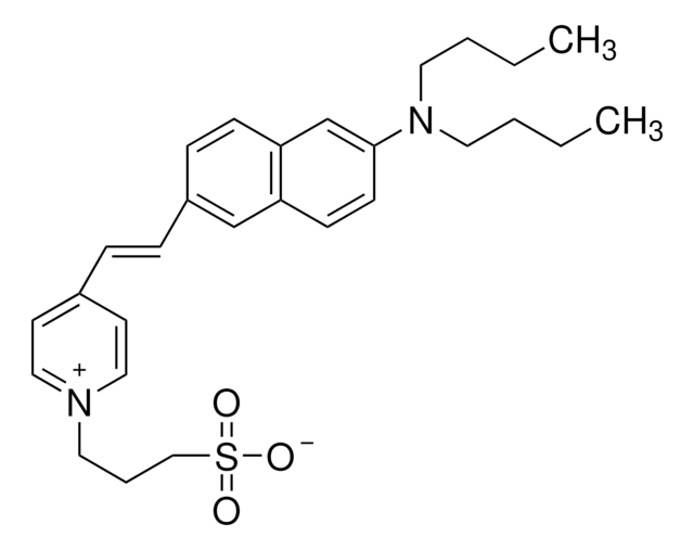 4-(2-(6-(Dibutylamino)-2-naphthalenyl)ethenyl)-1-(3-sulfopropyl)pyridiniumhydroxid Inneres Salz &#8805;95% (HPLC), solid