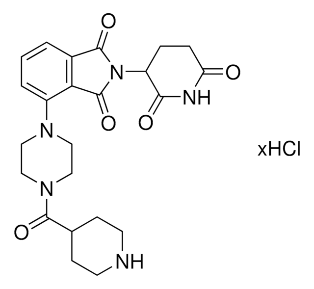 Pomalidomide-piperazine-piperidine-4-carboxamide hydrochloride