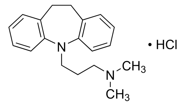 Imipramine hydrochloride solution 1.0&#160;mg/mL in methanol (as free base), ampule of 1&#160;mL, certified reference material, Cerilliant&#174;