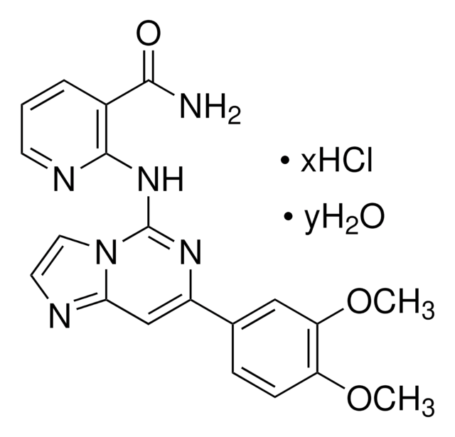 BAY 61-3606 hydrochloride hydrate &#8805;98% (HPLC), powder