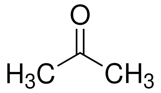 Acetone Meets ACS Specifications, Meets Reagent Specifications for testing USP/NF monographs GR ACS