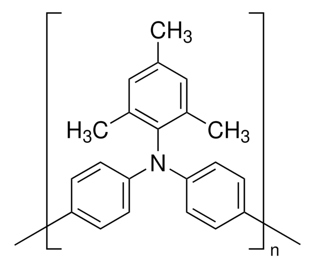 Poly-[bis-(4-phenyl)-(2,4,6-trimethylphenyl)-amin] a poly(triaryl amine) semiconductor