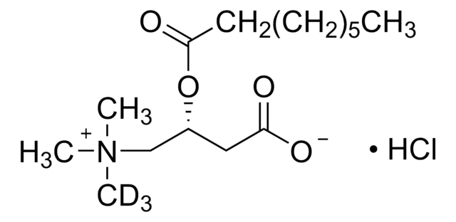 Octanoyl-L-carnitine-(N-methyl-d3) hydrochloride 99 atom % D, 98% (CP)