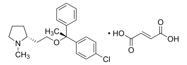 Clemastine fumarate salt &#8805;98% (HPLC)