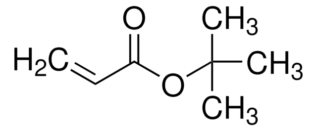 tert-Butylacrylat contains 10-20&#160;ppm monomethyl ether hydroquinone as inhibitor, 98%