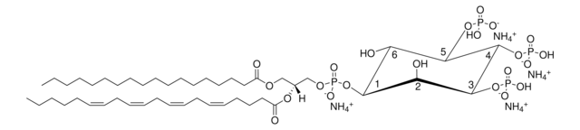 18:0-20:4 PI(3,4,5)P3 1-stearoyl-2-arachidonoyl-sn-glycero-3-phospho-(1&#8242;-myo-inositol-3&#8242;,4&#8242;,5&#8242;-trisphosphate) (ammonium salt), powder