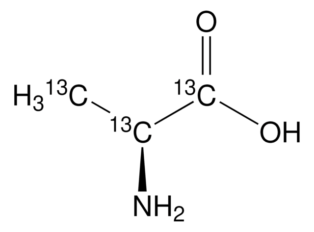 L-Alanin-13C3 98 atom % 13C, 95% (CP)