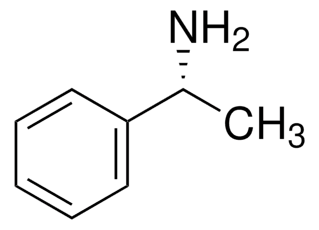 (R)-(+)-&#945;-Methylbenzylamin purum, &#8805;98.0% (sum of enantiomers, GC)