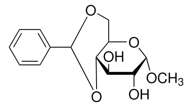 (+)-(4,6-O-Benzylidene)methyl-&#945;-D-glucopyranoside 97%