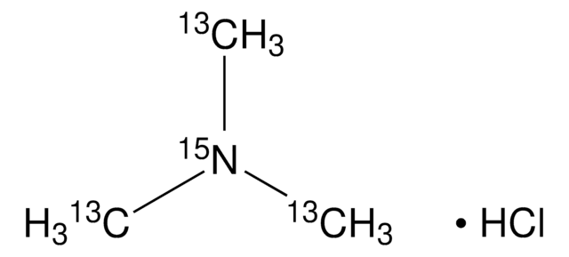 Trimethylamine-13C3,15N hydrochloride 99 atom % 13C, 98 atom % 15N