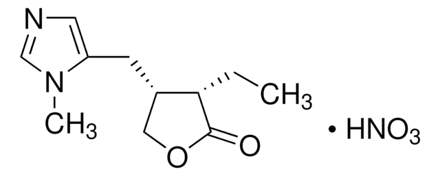 Pilocarpine Nitrate Pharmaceutical Secondary Standard; Certified Reference Material